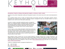 Tablet Screenshot of keyhold.co.uk